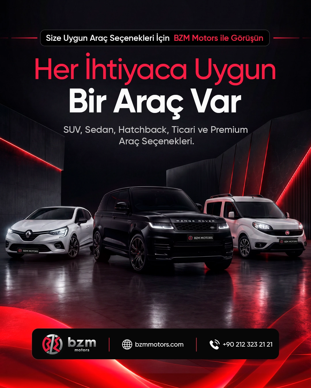 BZM Motors, Araç portföyü kampanyası